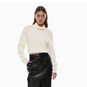 Aritizia | Wilfred | Montpellier Merino Wool Waist Turtleneck | Small